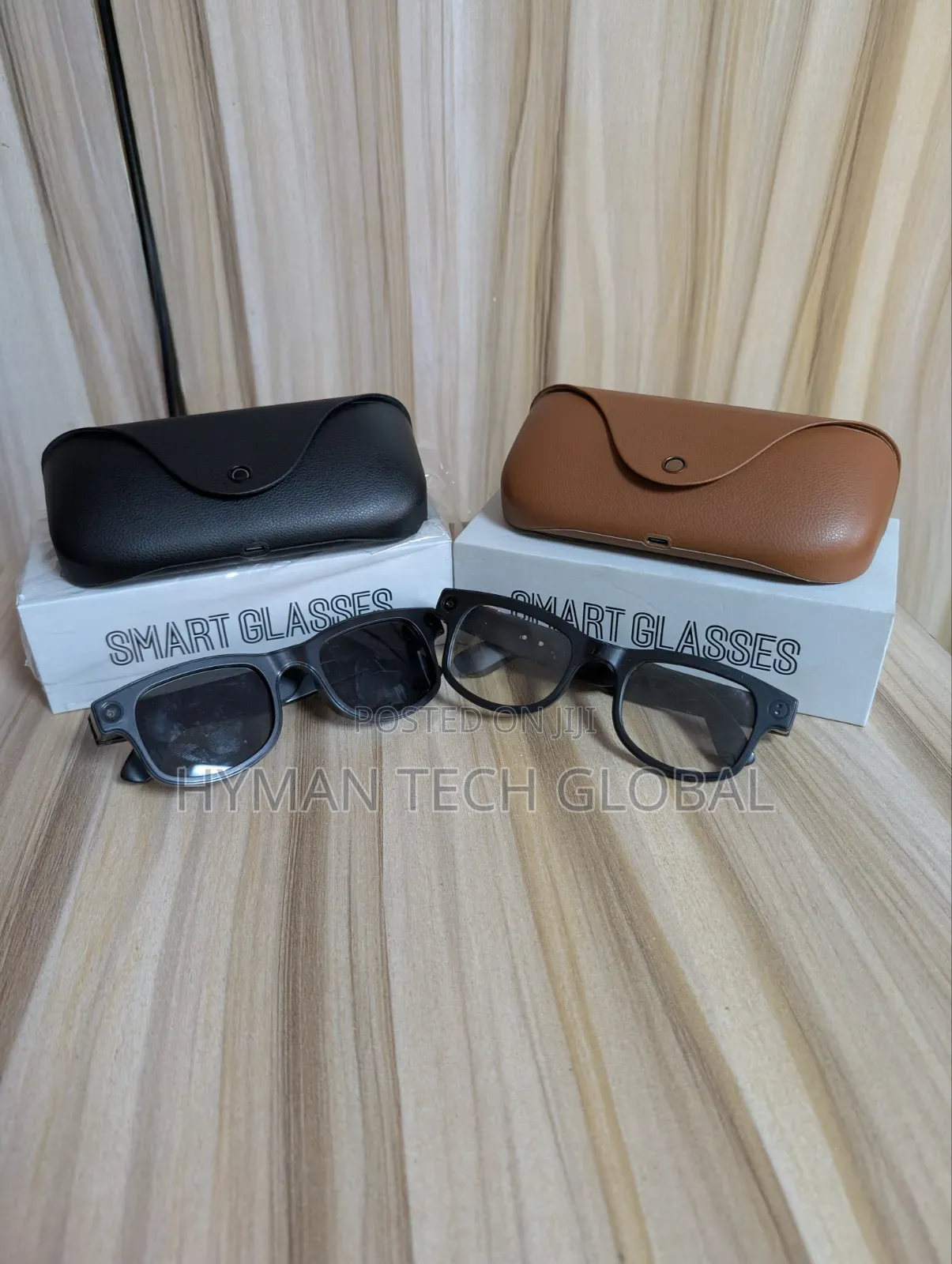 MT5 Ultra Smart Glass With Leather Charging Case RayBann-Like