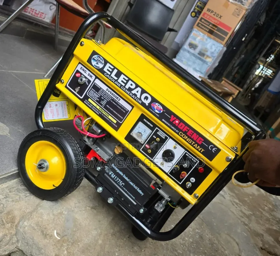 [4.5kva]Original Elepaq Constant Petrol Generator 100%copper Coil