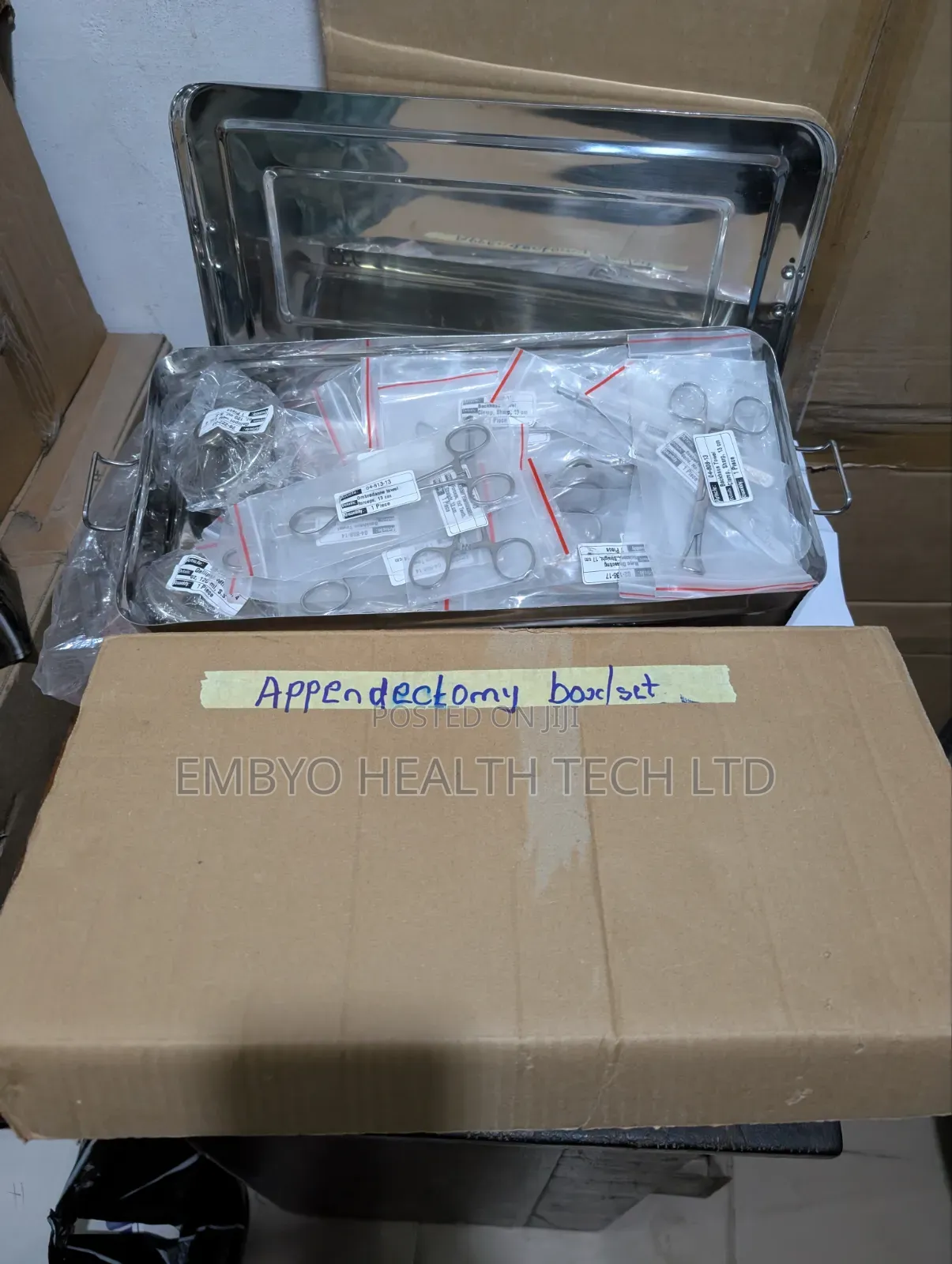 Appendectomy Set of 54 Instrument/ Quality Forceps