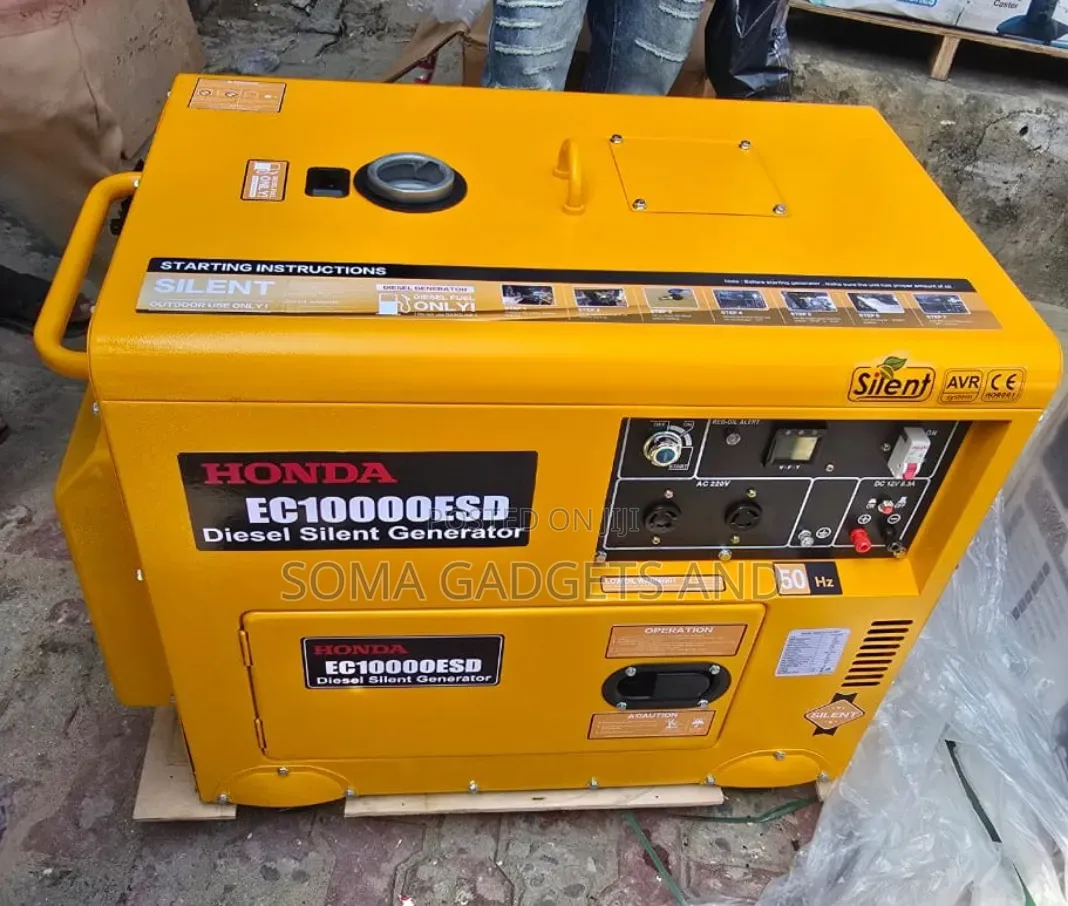 [10KVA]Original Honda Diesel Soundproof Generator 100%copper Coil