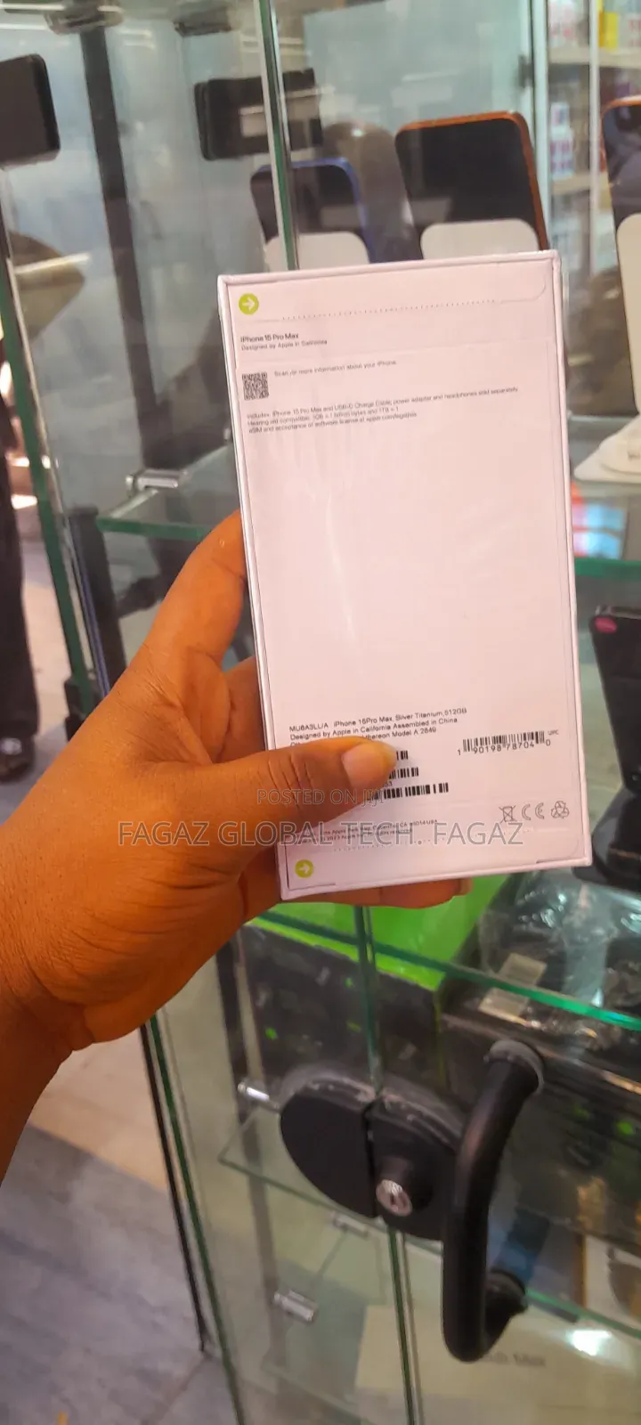 New Apple iPhone 15 Pro Max 1 TB Silver