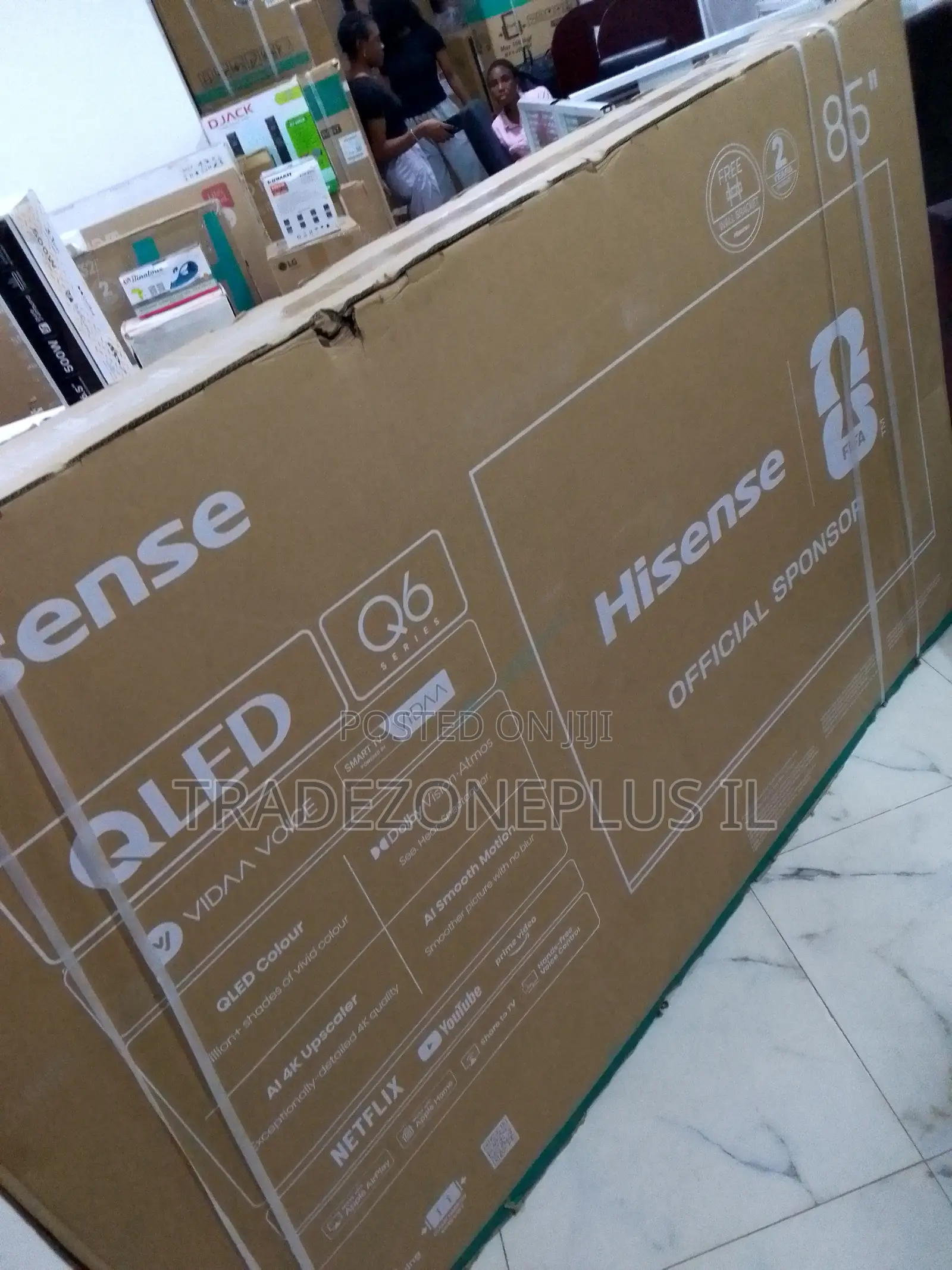 Enjoy Shared Entertainment From a Substantial Screen With the Hisense