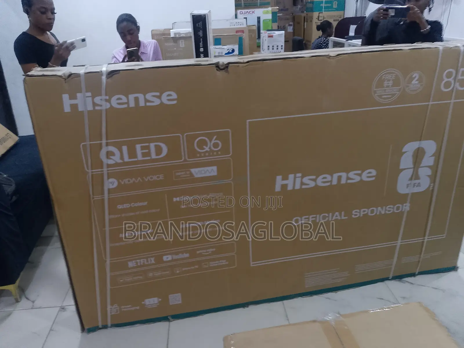 Hisense 85Q6Q Premium 85 Inch Smart QLED Television