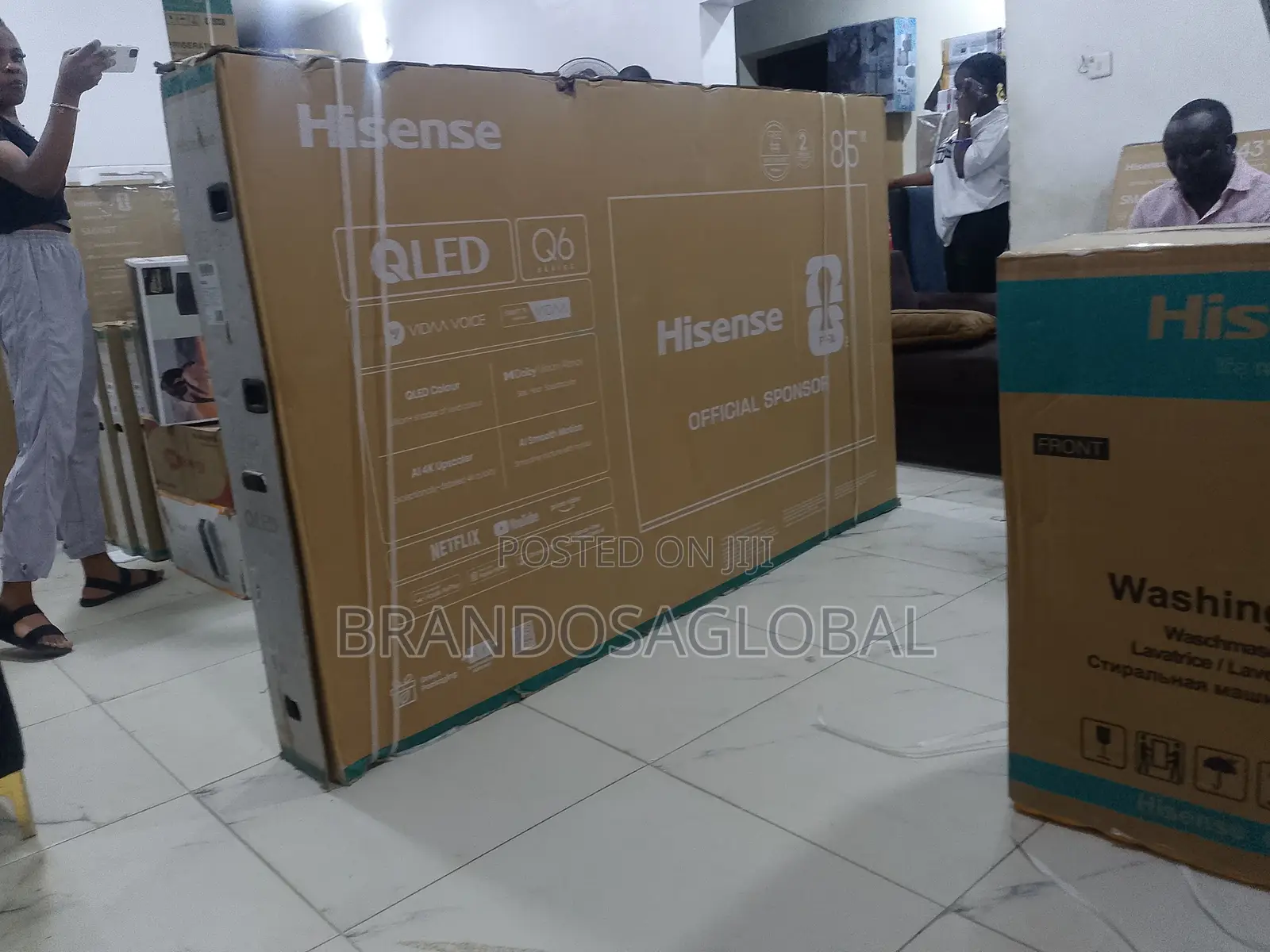 Hisense 85Q6Q Premium 85 Inch Smart QLED Television