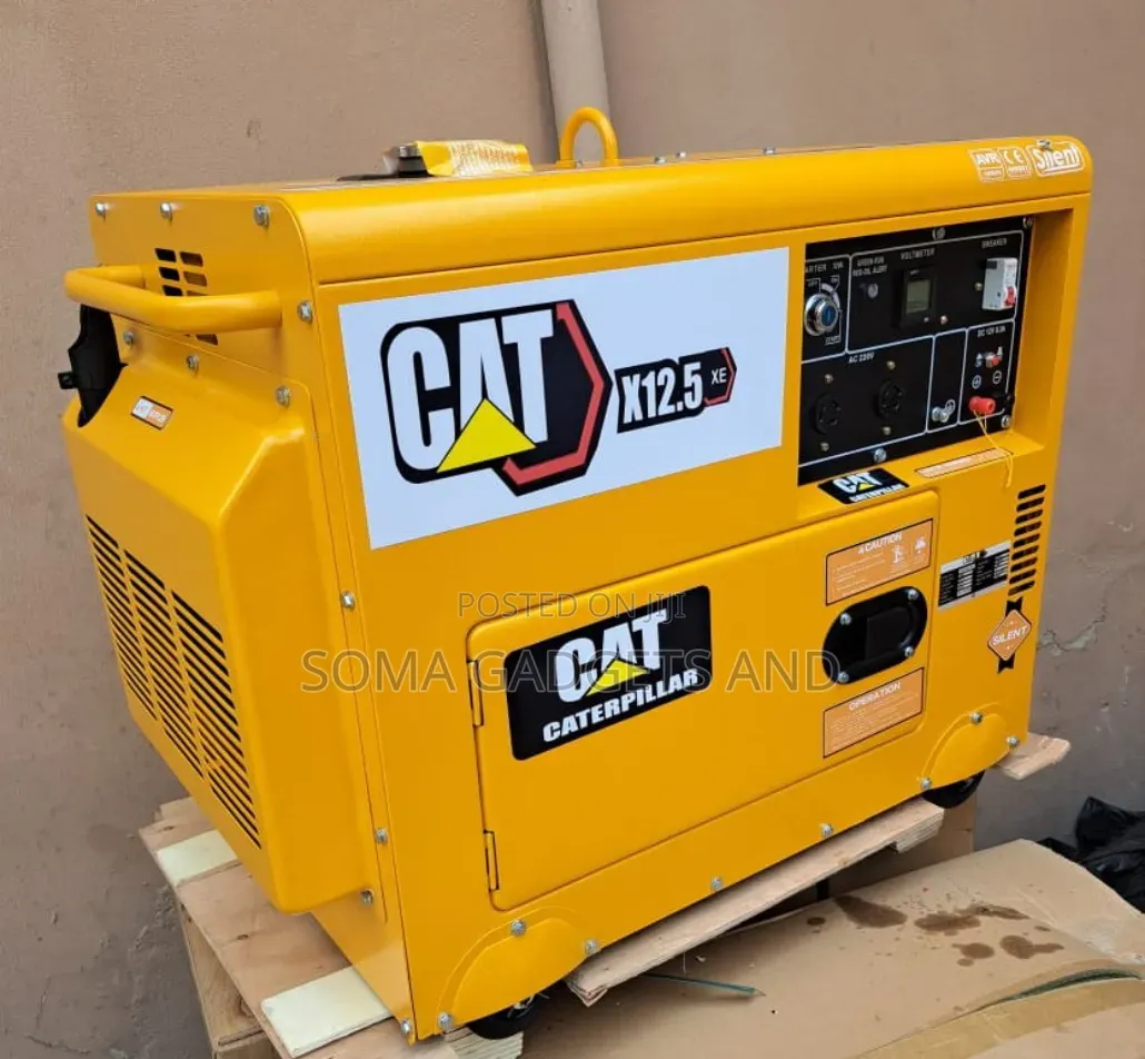 10.5kva Cat Diesel Soundproof Generator 100%copper Coil