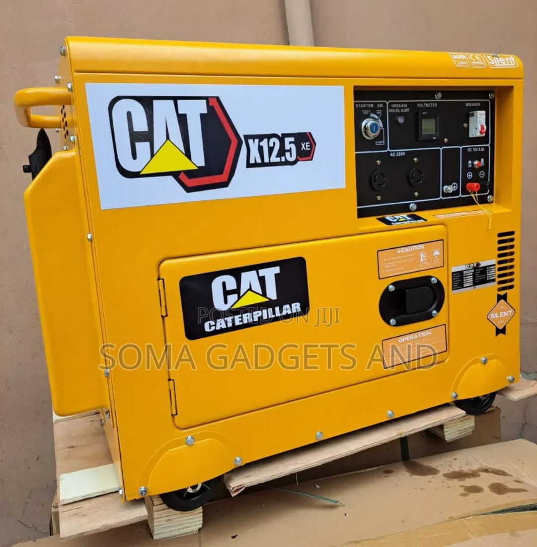 10.5kva Cat Diesel Soundproof Generator 100%copper Coil