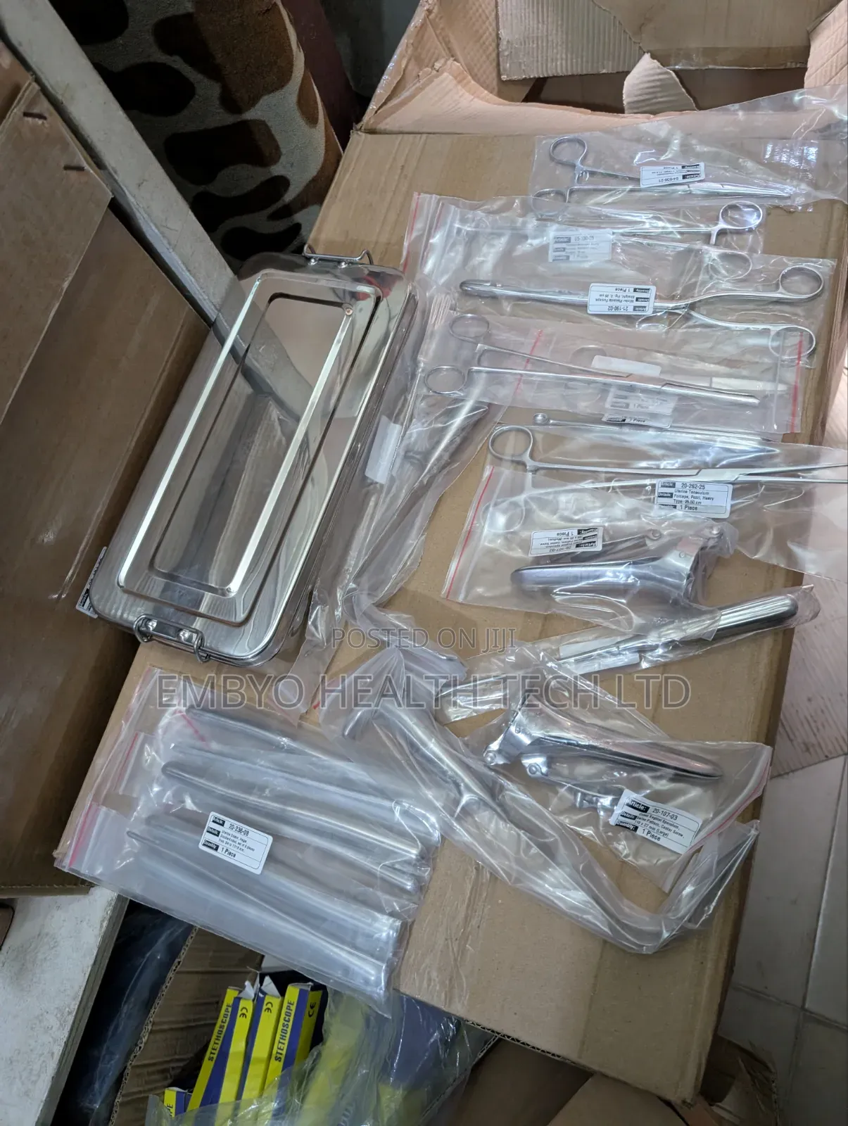 Curettage Set of 15 Instrument/ Quality Forceps