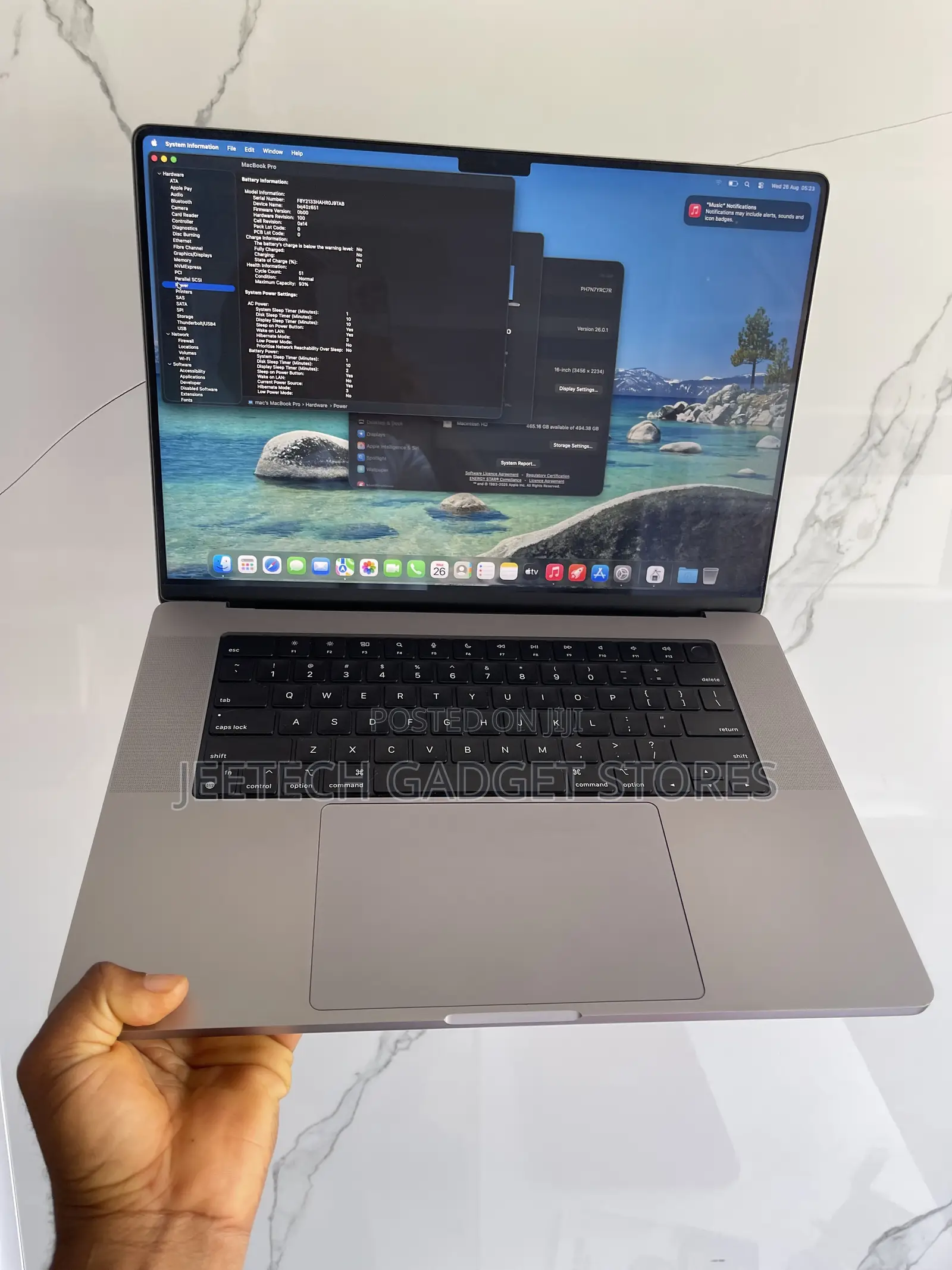 Laptop Apple MacBook Pro 2023 M2 Pro 16GB Apple M2 Ultra SSD 512GB