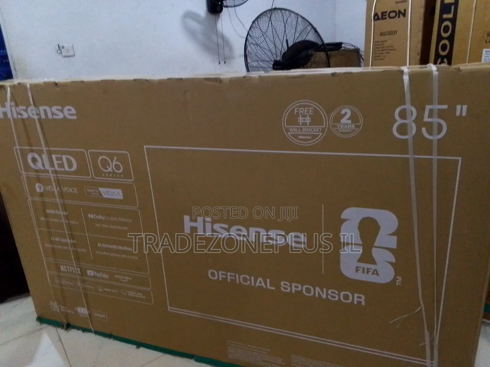 The Hisense Q6 QLED 85-Inch TV Offers an Expansive Display for a Varie