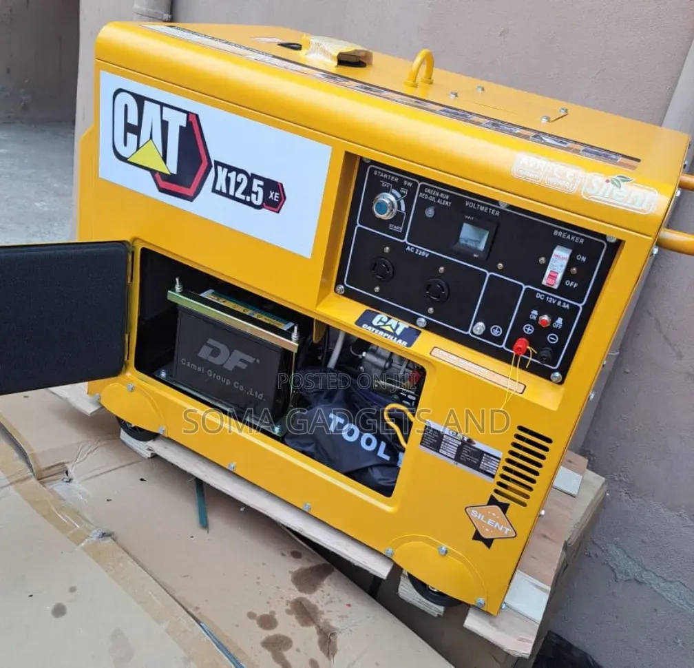 I Have Cat Diesel Soundproof Generator 10.5kva 100%copper Coil