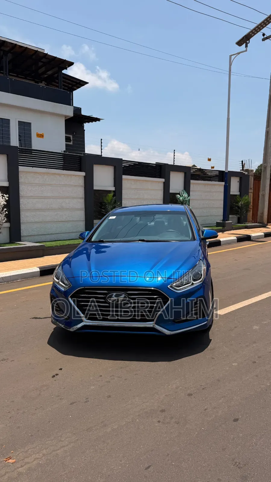 Hyundai Sonata 2018 Blue