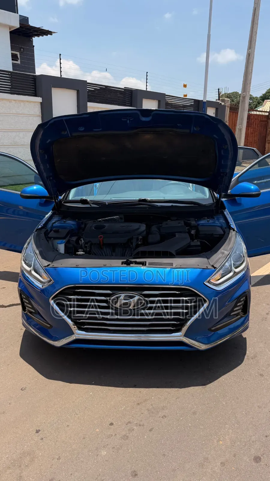 Hyundai Sonata 2018 Blue