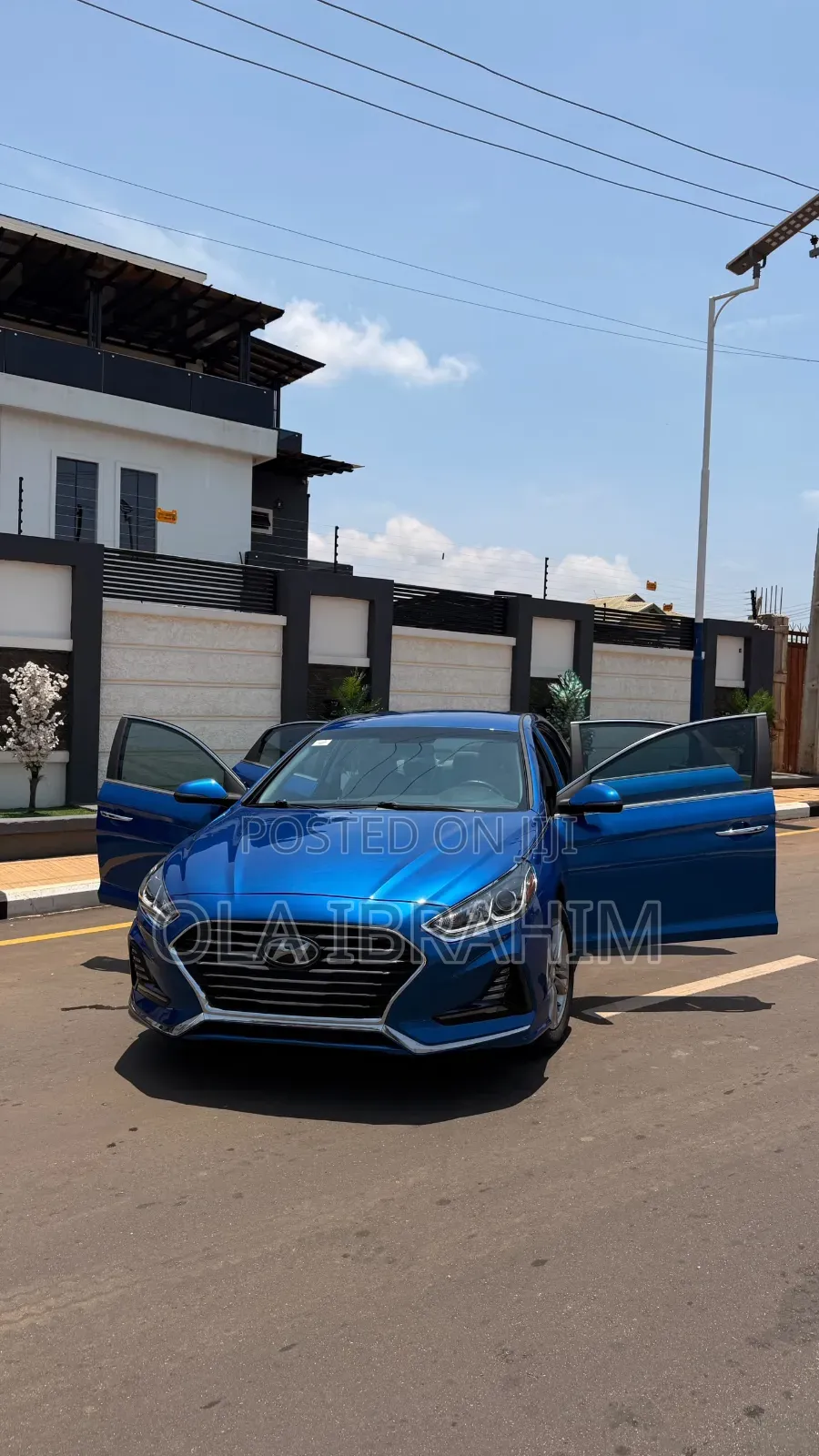 Hyundai Sonata 2018 Blue