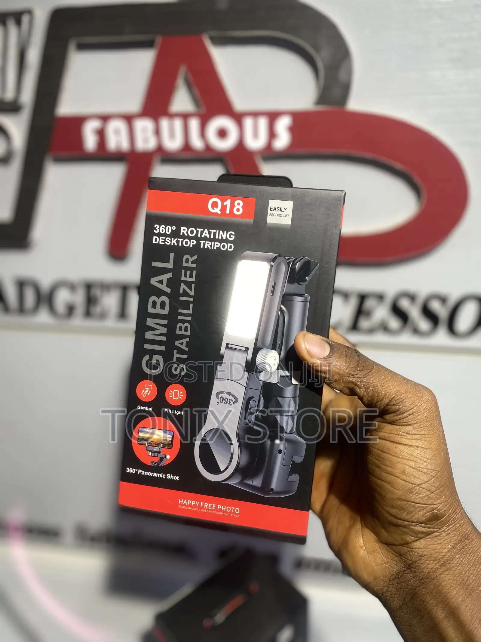 Q18 360° Rotating Desktop Tripod/Gimbal