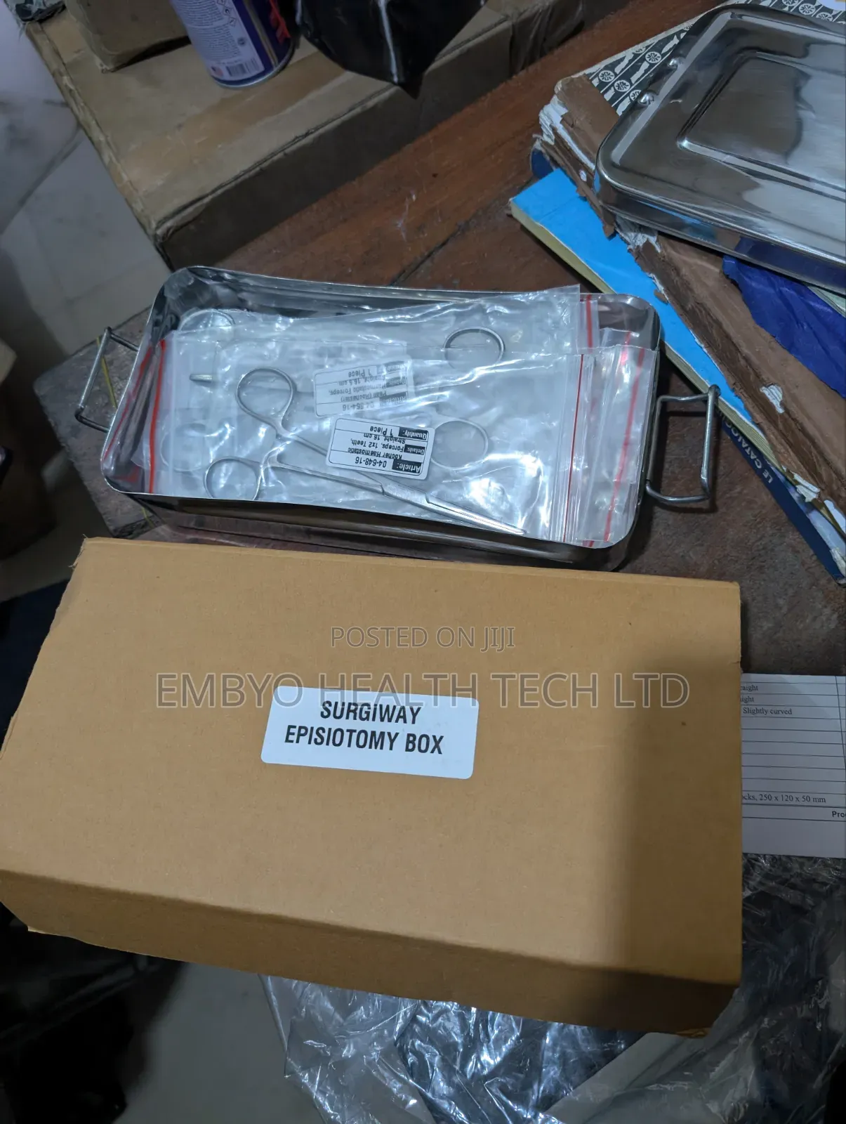 Surgiway Episiotomy Set of 15 Instrument/ Quality Forceps