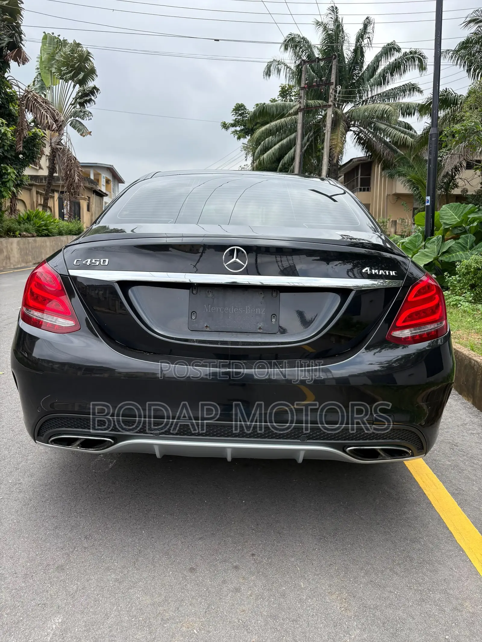 Mercedes-Benz C-Class C 450 AMG 4MATIC (W205) 2016 Black
