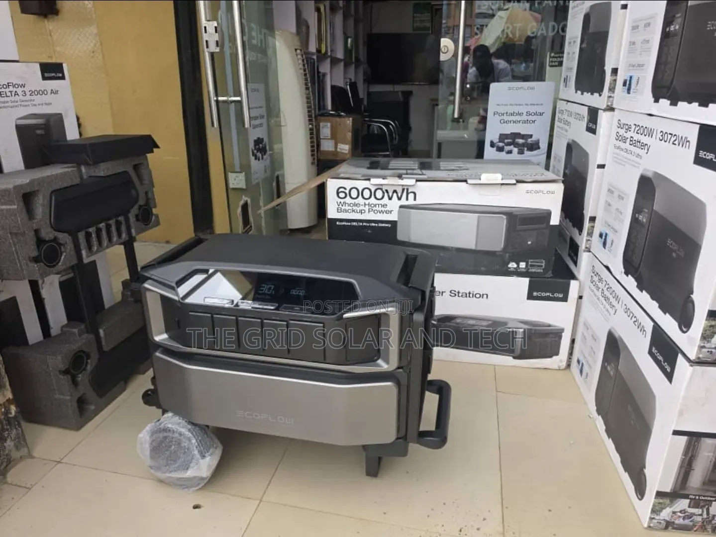 EcoFlow DELTA Pro Ultra | 6000Wh | 6900W Output | 10,800W Surge