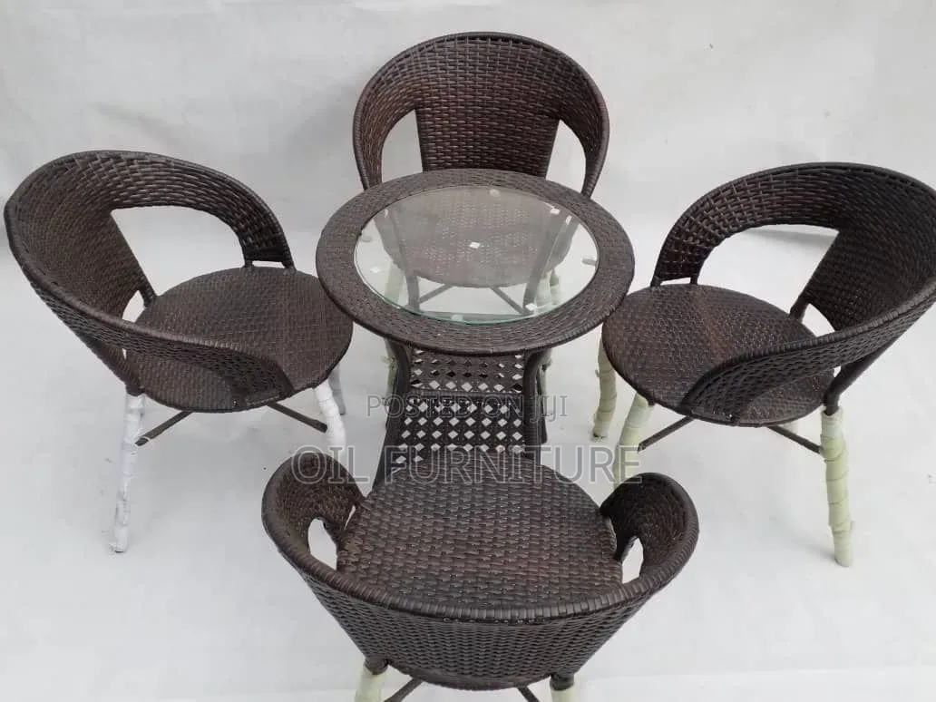 Modern Outdoor Rattan Wicker Dining Set