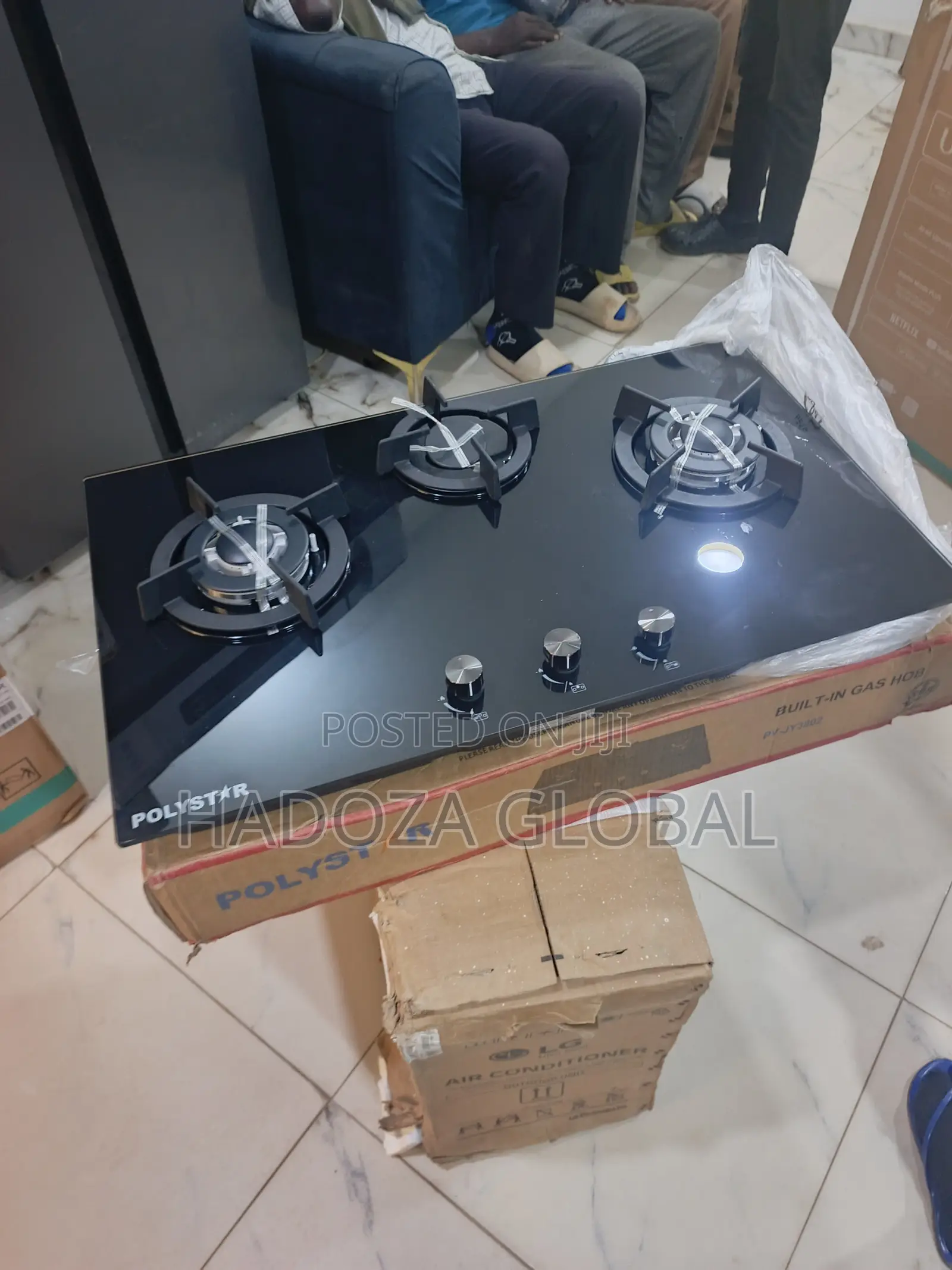 Premium Polystar 3 Burner Gas Hob