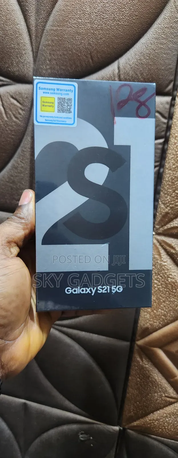 New Samsung Galaxy S21 5G 128 GB Black