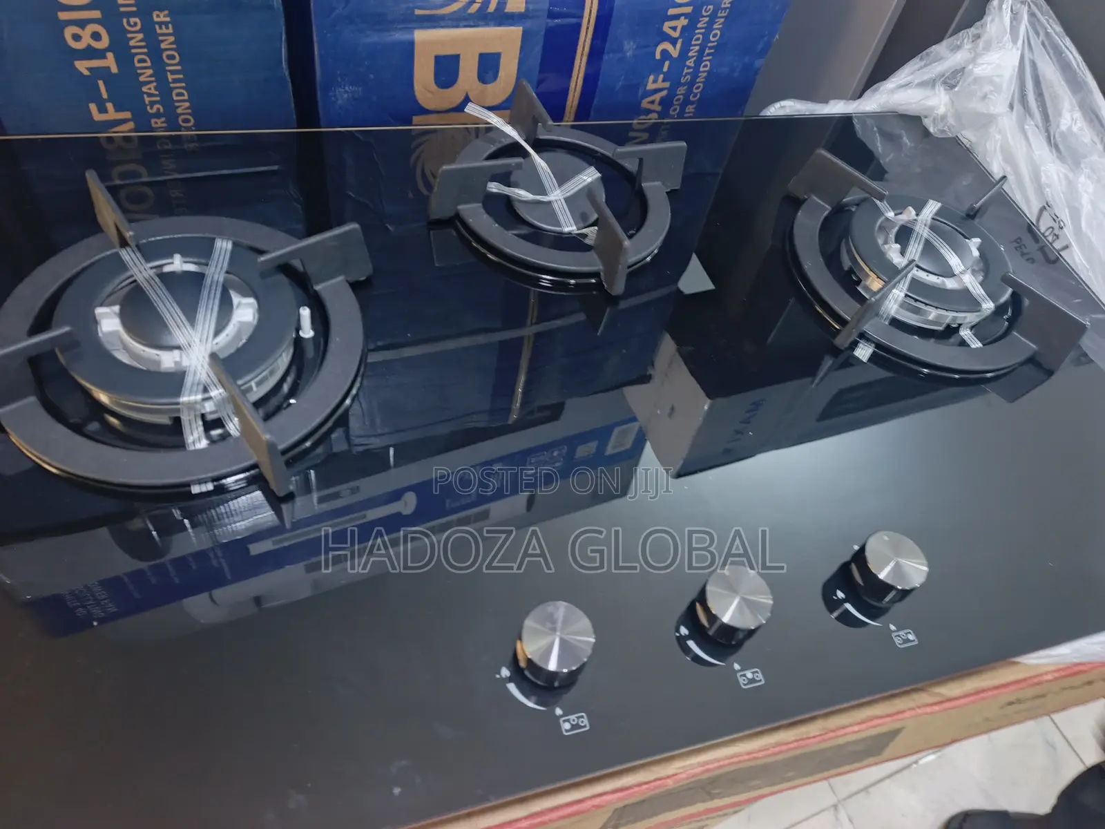 Polystar 3 Burner Gas Hob for Home