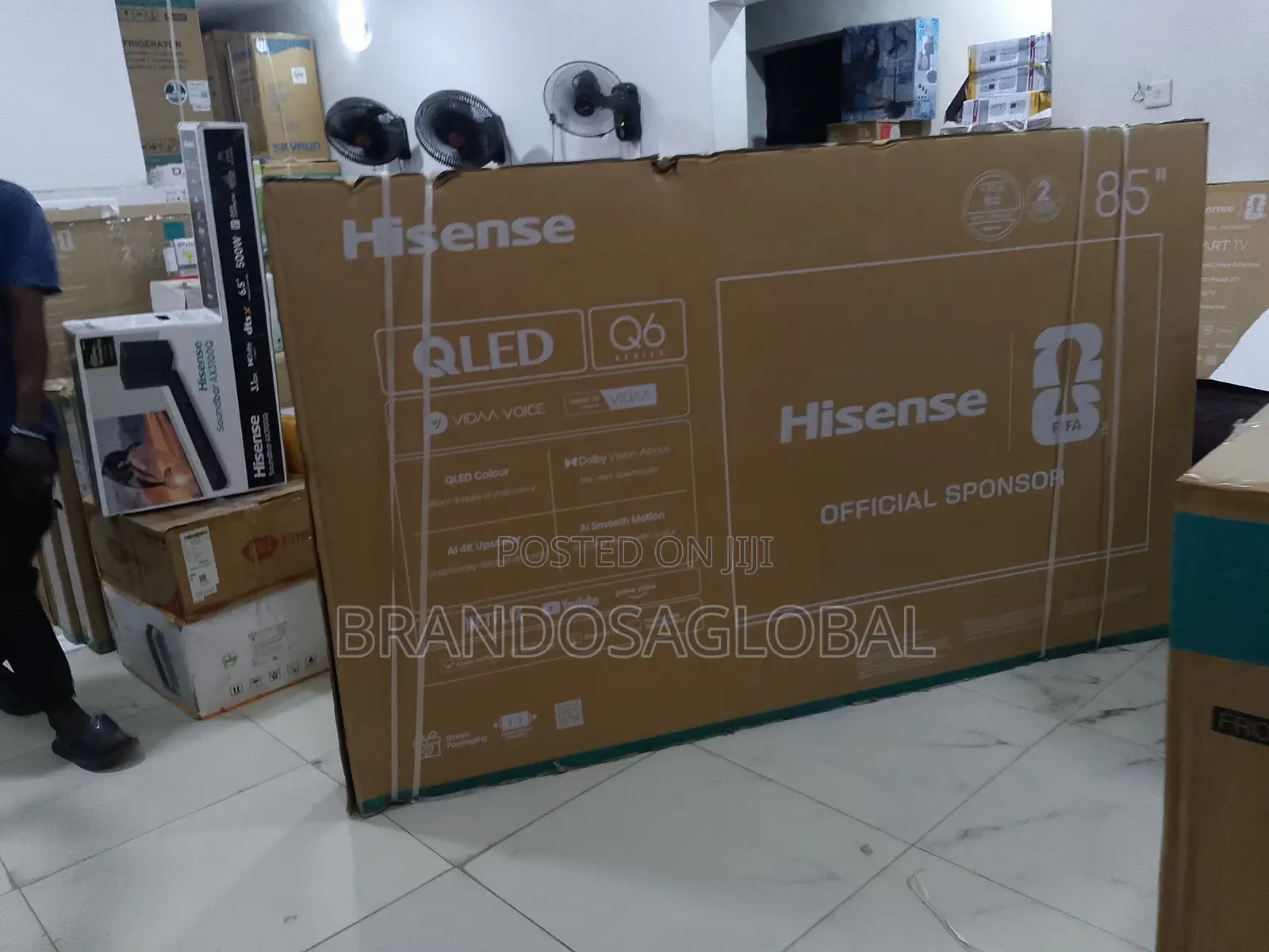 Hisense 85Q6Q 85 Inch Smart QLED TV for Living Room