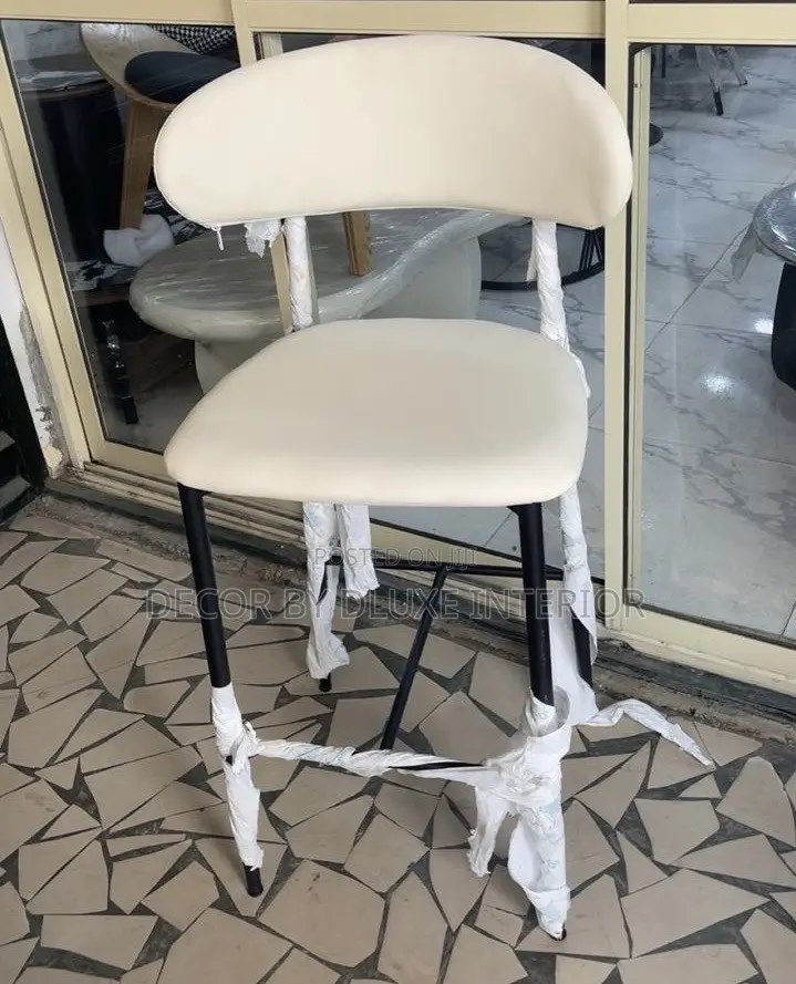 High Nordic Bar Chair With Foot Back Rest