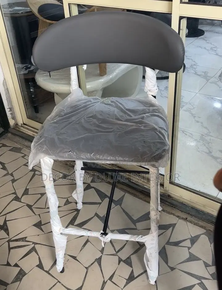 High Nordic Bar Chair With Foot Back Rest