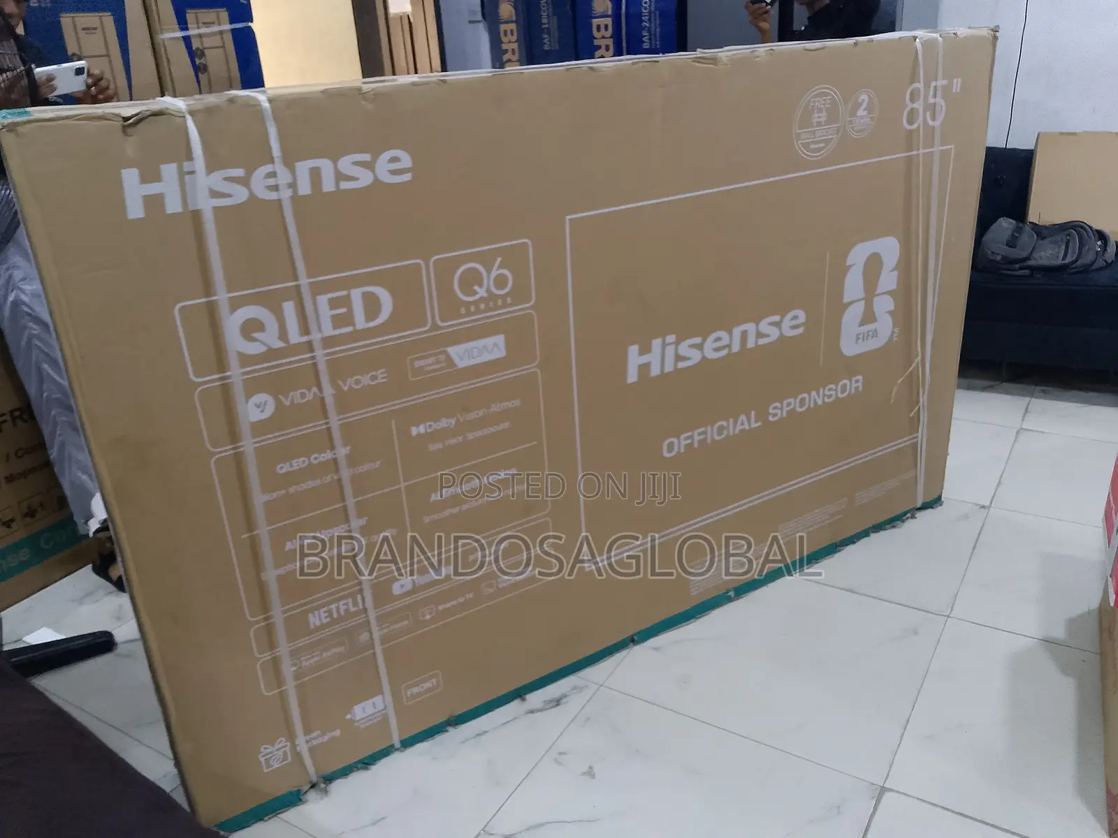 Hisense 85 Inch QLED UHD Smart Television 85Q6Q