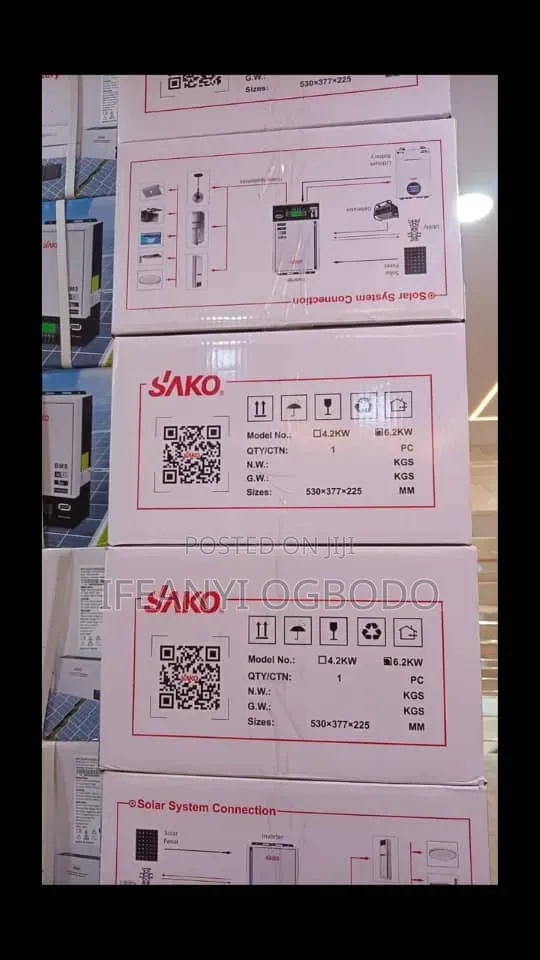 Sun Polo Sako Solar Inverter 6.2kva 48v Hybrid