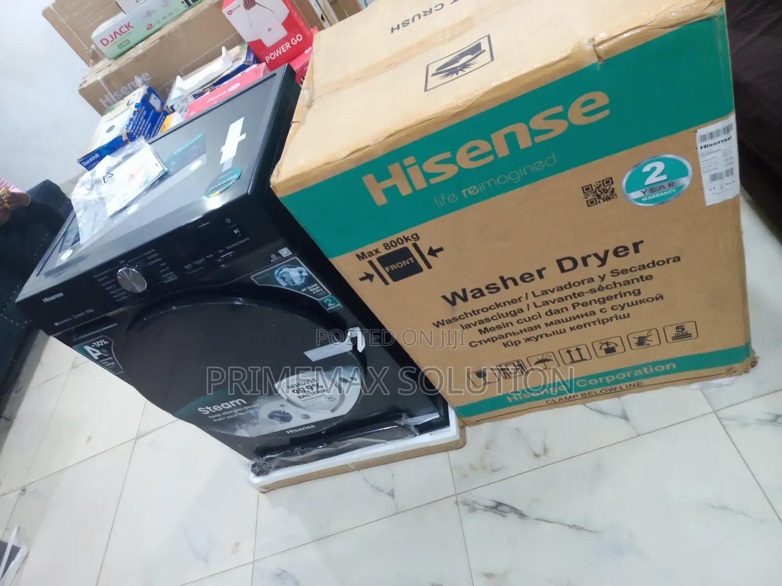 Hisense Automatic Wash & Dry 8kg/5kg – Simply Better