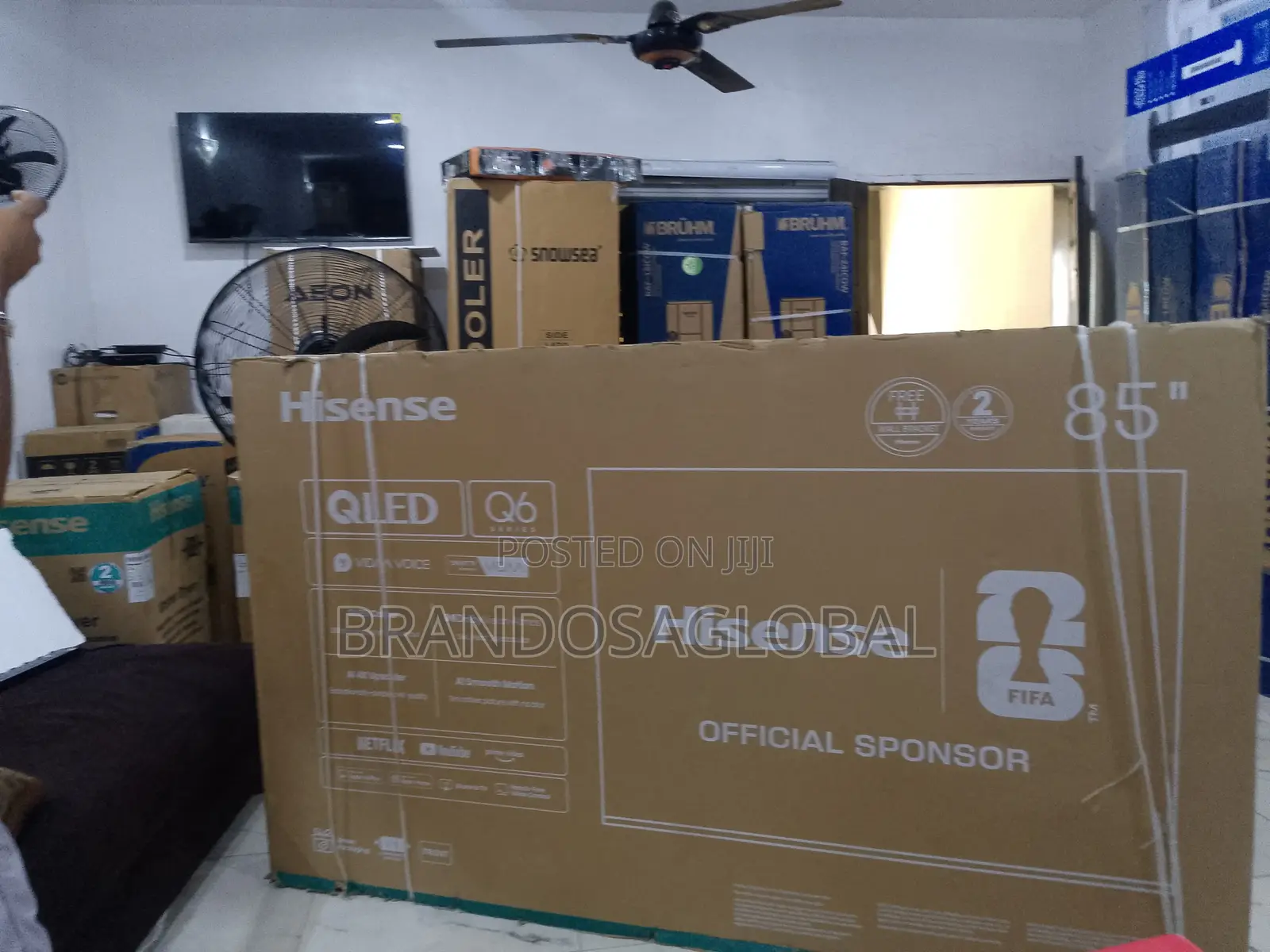 Hisense 85Q6Q 85 Inch Big Screen 4K Smart TV