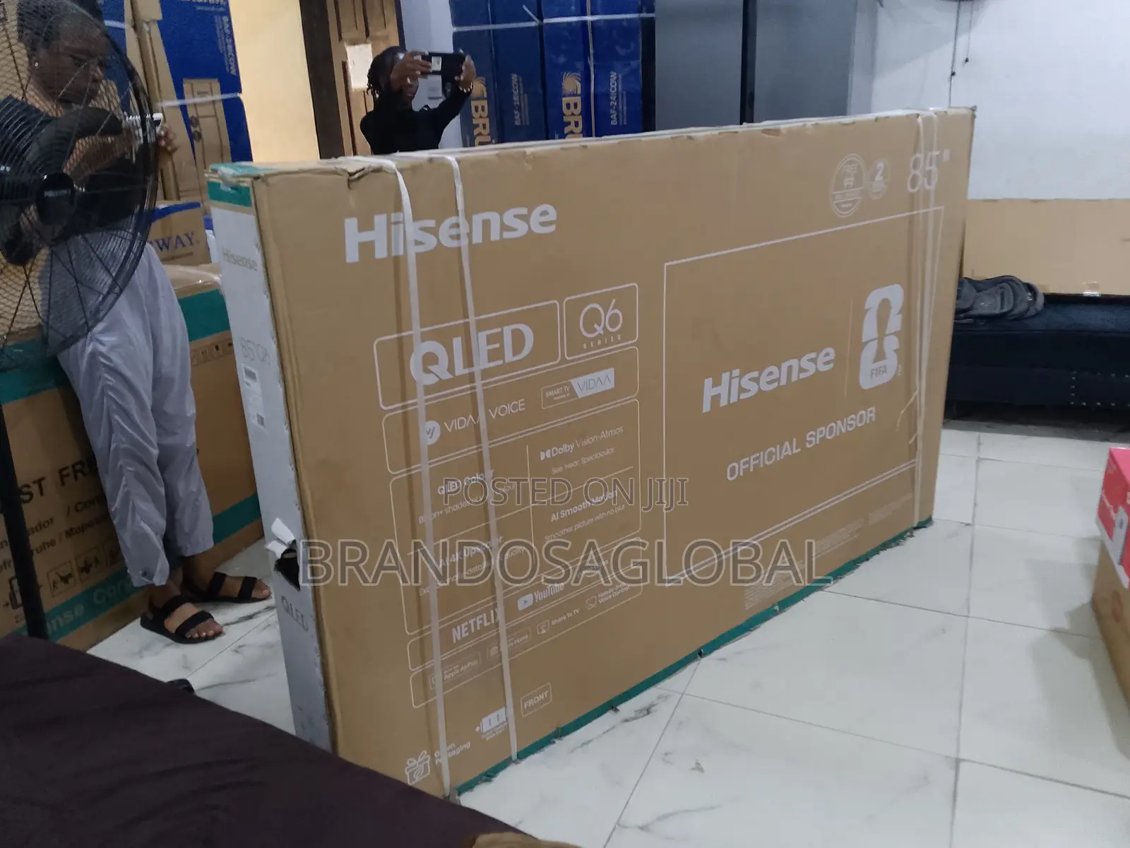 Hisense 85Q6Q 85 Inch Big Screen 4K Smart TV
