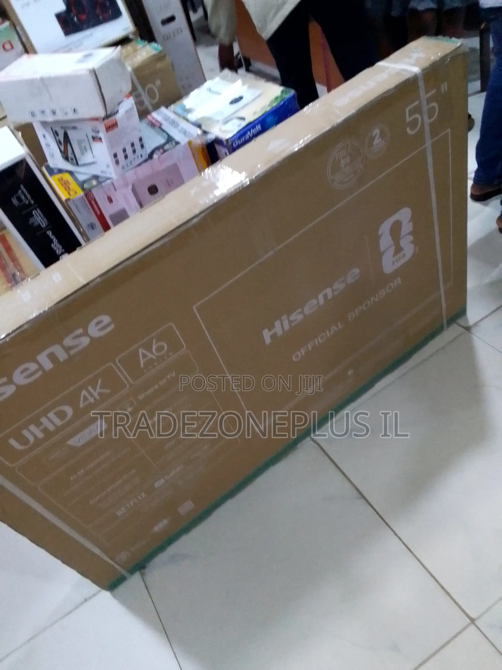 Bring 4K Clarity Into Your Home With the Hisense 55-Inch UHD Televisio