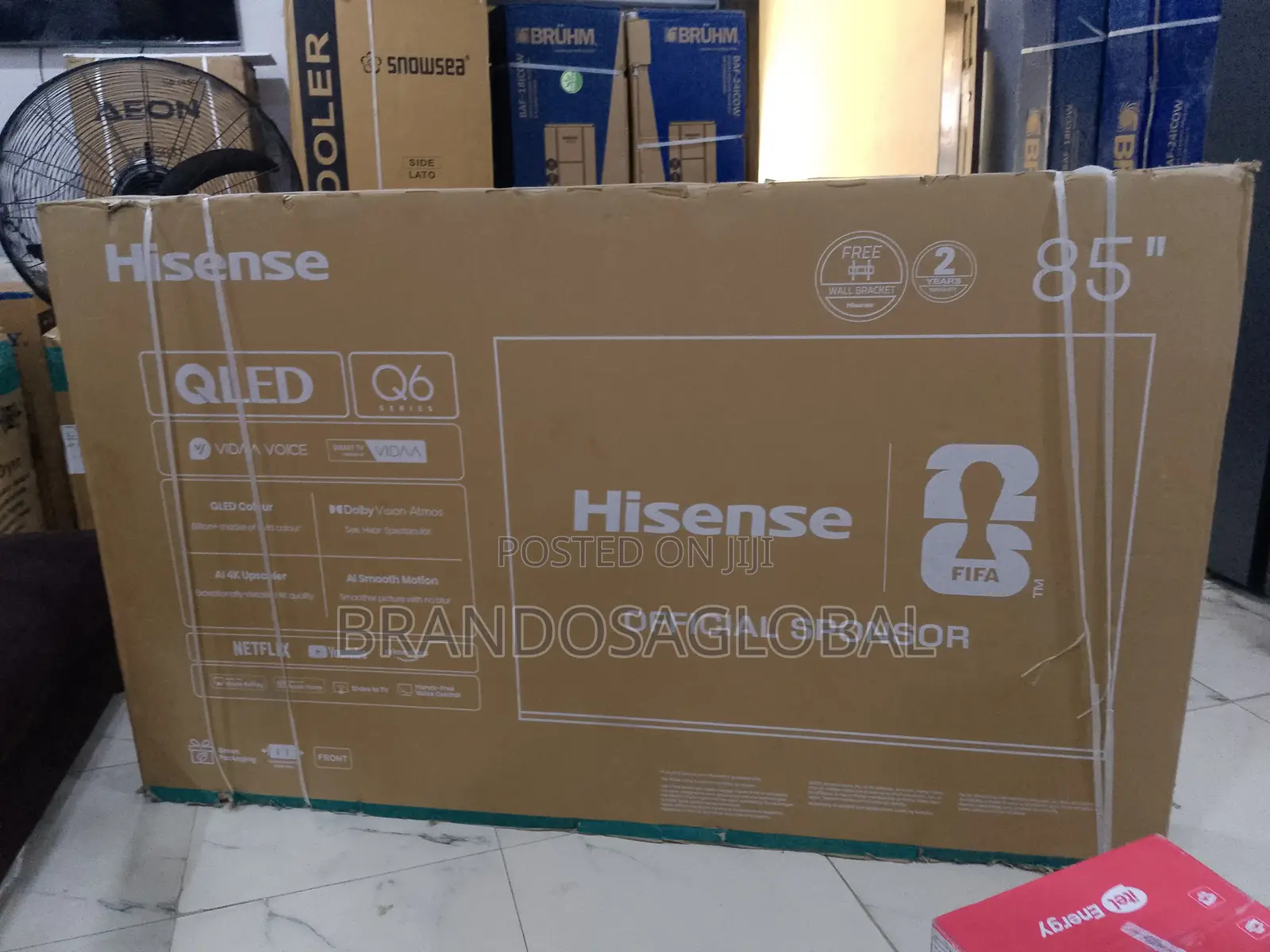 Hisense 85 Inch QLED Smart Television 85Q6Q Original