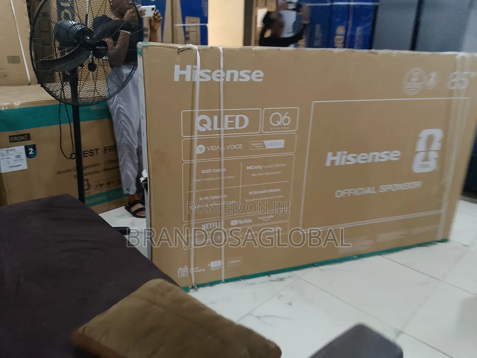 Hisense 85 Inch QLED Smart Television 85Q6Q Original