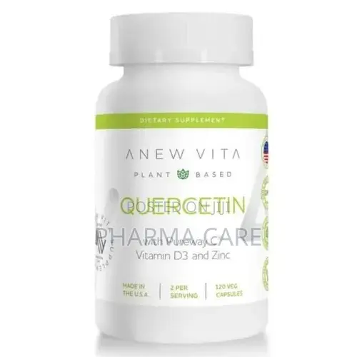 Quercetin W/ Vitamin C Vitamin D3 Zinc Immunity Boost 120Vegetable Cap