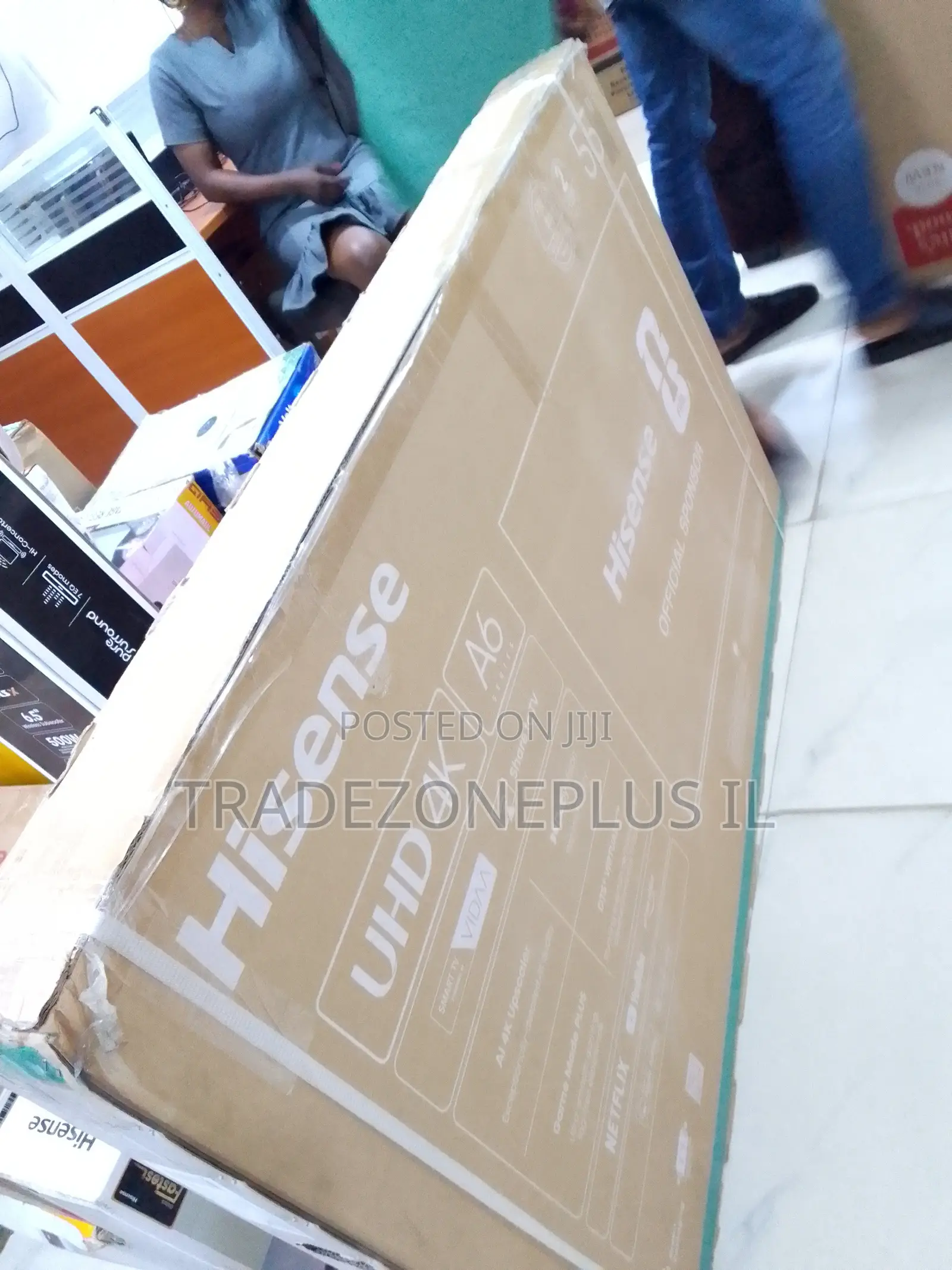 Watch Your Favourite Content on a Spacious 55-Inch Screen With the His