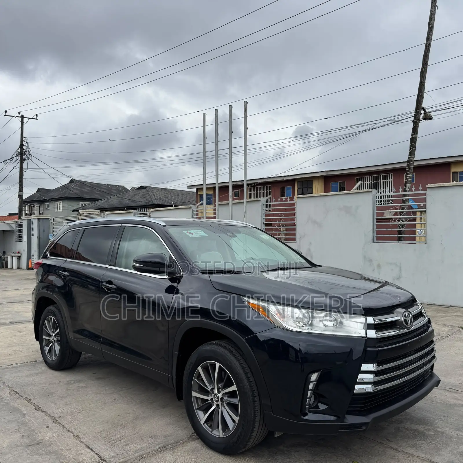Toyota Highlander XLE 2019 Black