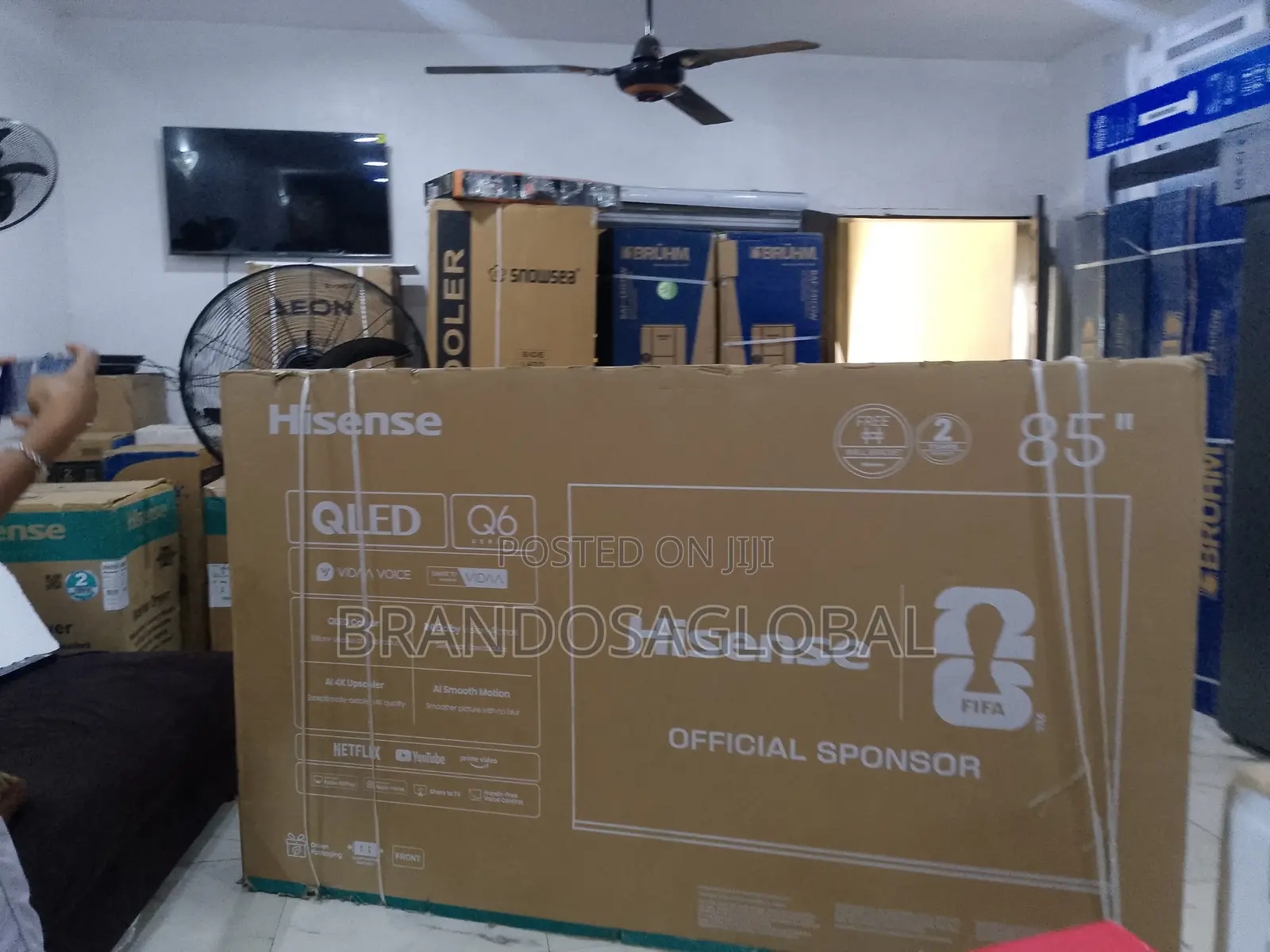 Hisense 85 Inch Advanced QLED Smart TV Model 85Q6Q