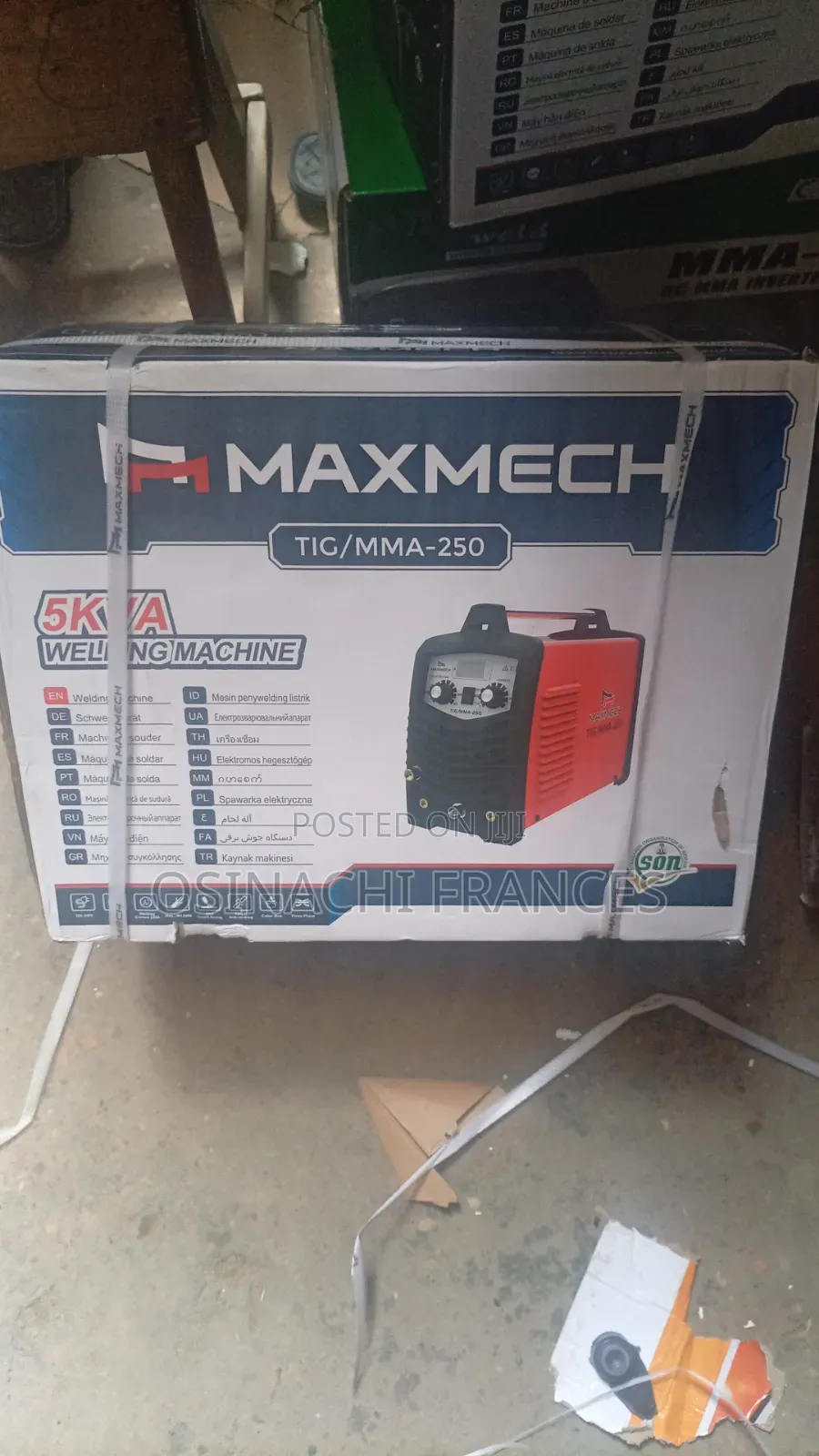 Maxmech Tig Argon Weld 250amps