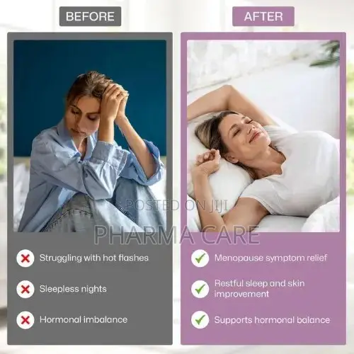 Menopause Support – Natural Relief for Hot Flashes, Night Sweats,