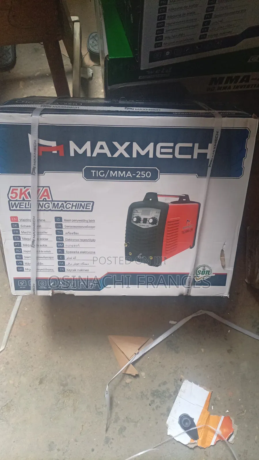 Maxmech Tig Argon Weld 250amps