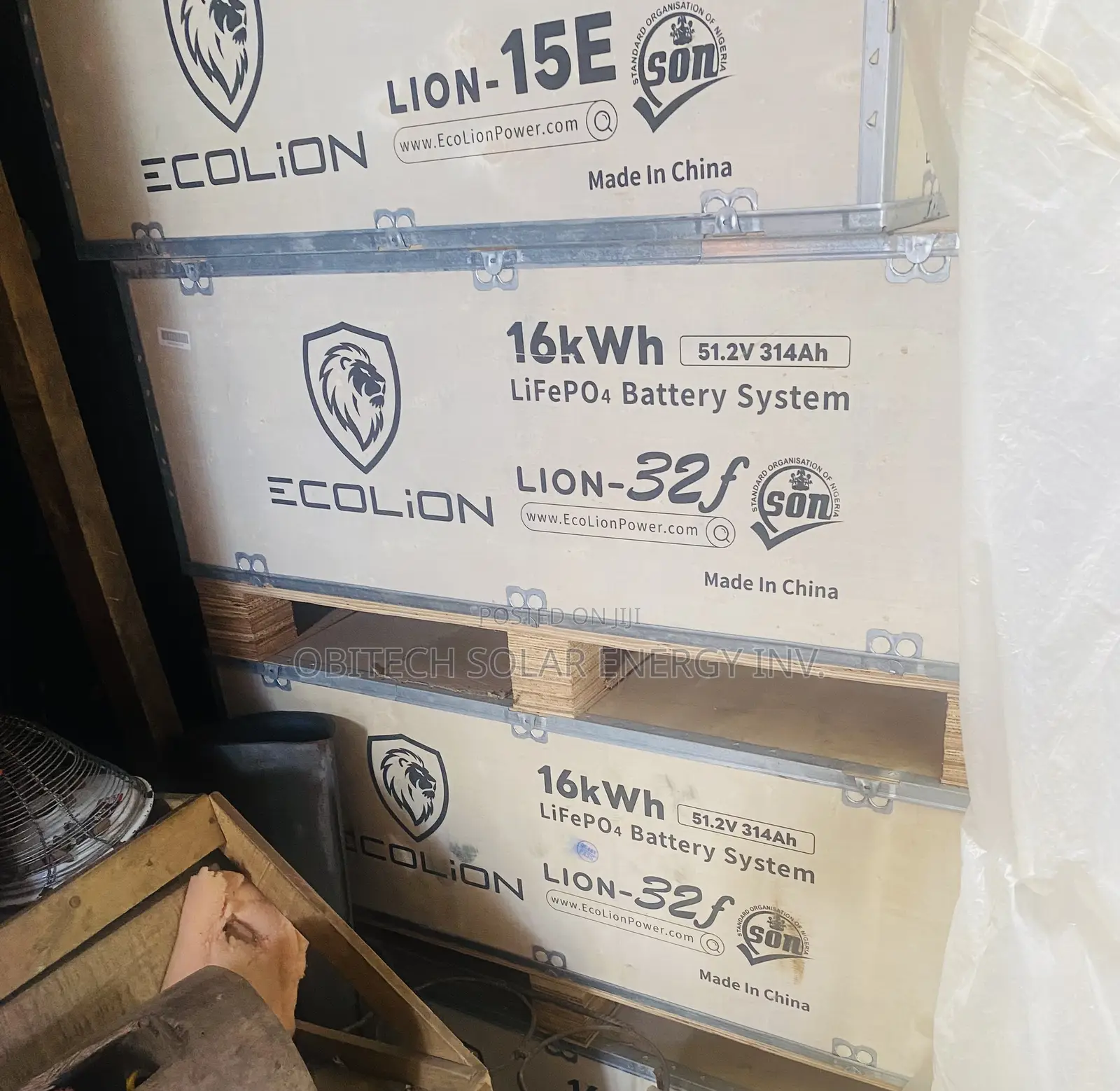 16kwh Ecolion Lithium Battery