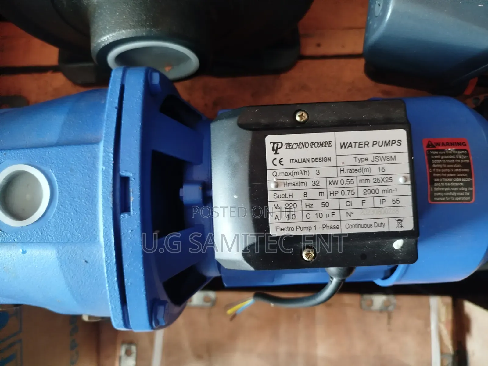 Techno Pompe JSW8M