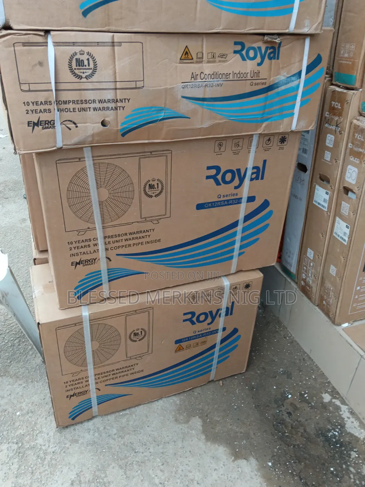 Royal Inverter Split Unit Air Conditioner 1.5hp With Kit