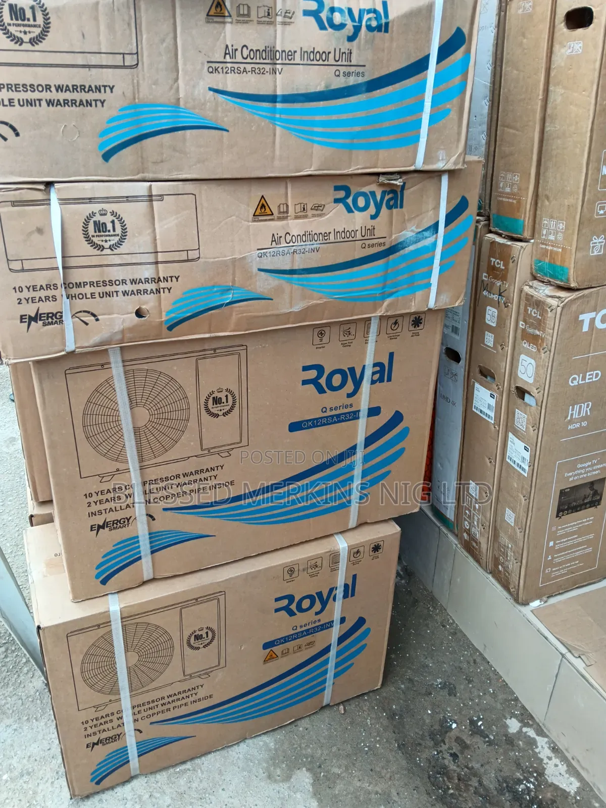 Royal Inverter Split Unit Air Conditioner 1.5hp With Kit