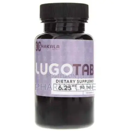 Lugotab Contains Molecular Iodine 2.5mg and Potassium Iodine- 6.25mg