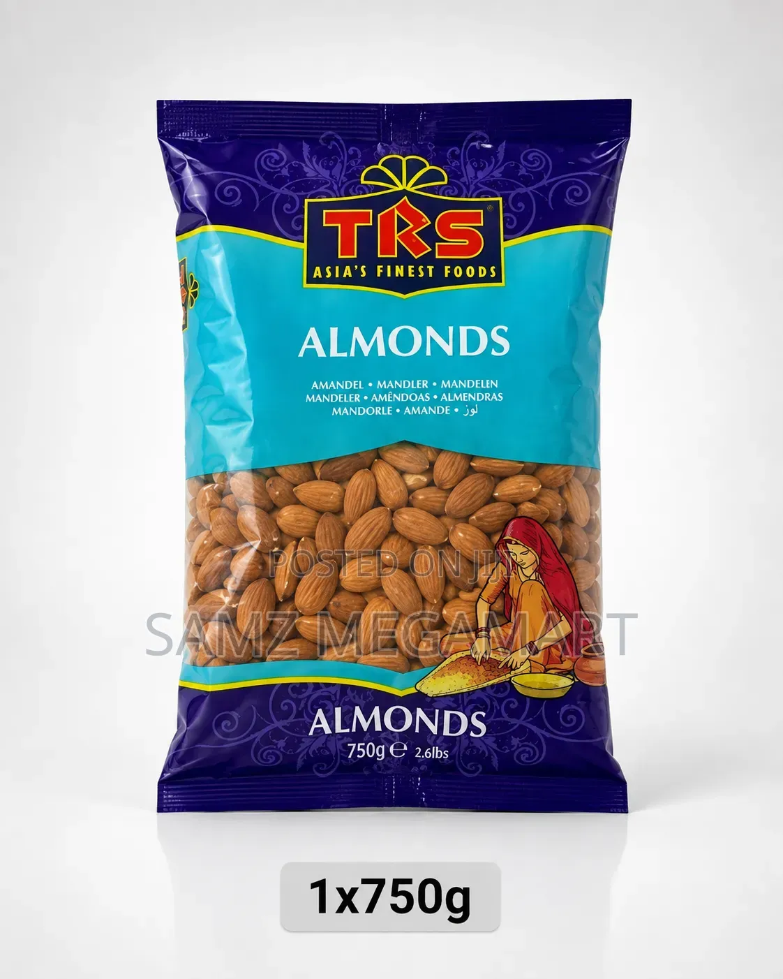 TRS Almonds 1x750g
