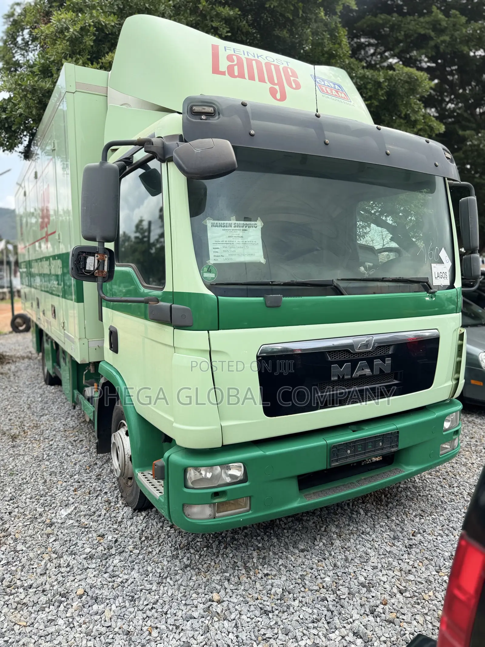 Man Diesel Cooling Van